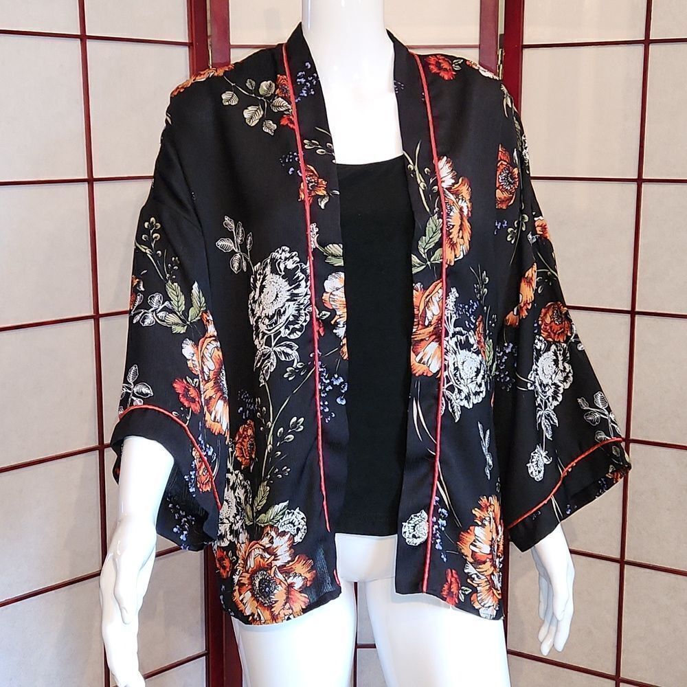 Liberty Love Floral Open-faced Cardigan